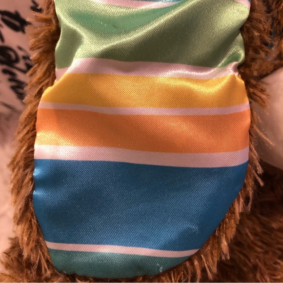 Bunny Build A Bear Workshop Easter Blue Eye Bunny Striped Ears - Picture 8 of 9